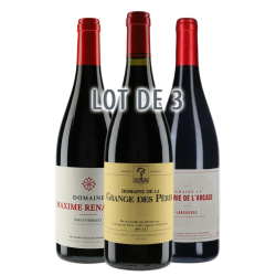 Lot "Grange des Pères + Arcade + Renaudin" Rouge 2020